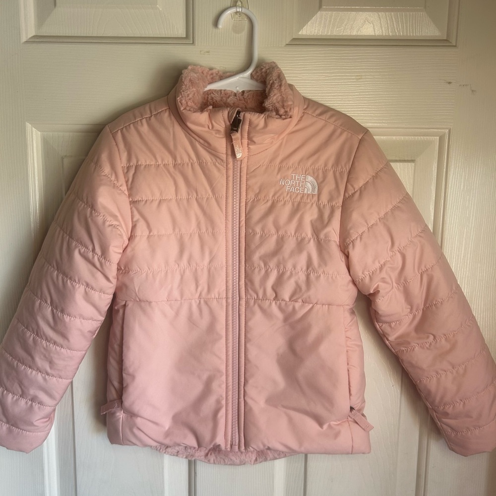 The North Face Kids Light Pink Puffer Jacket